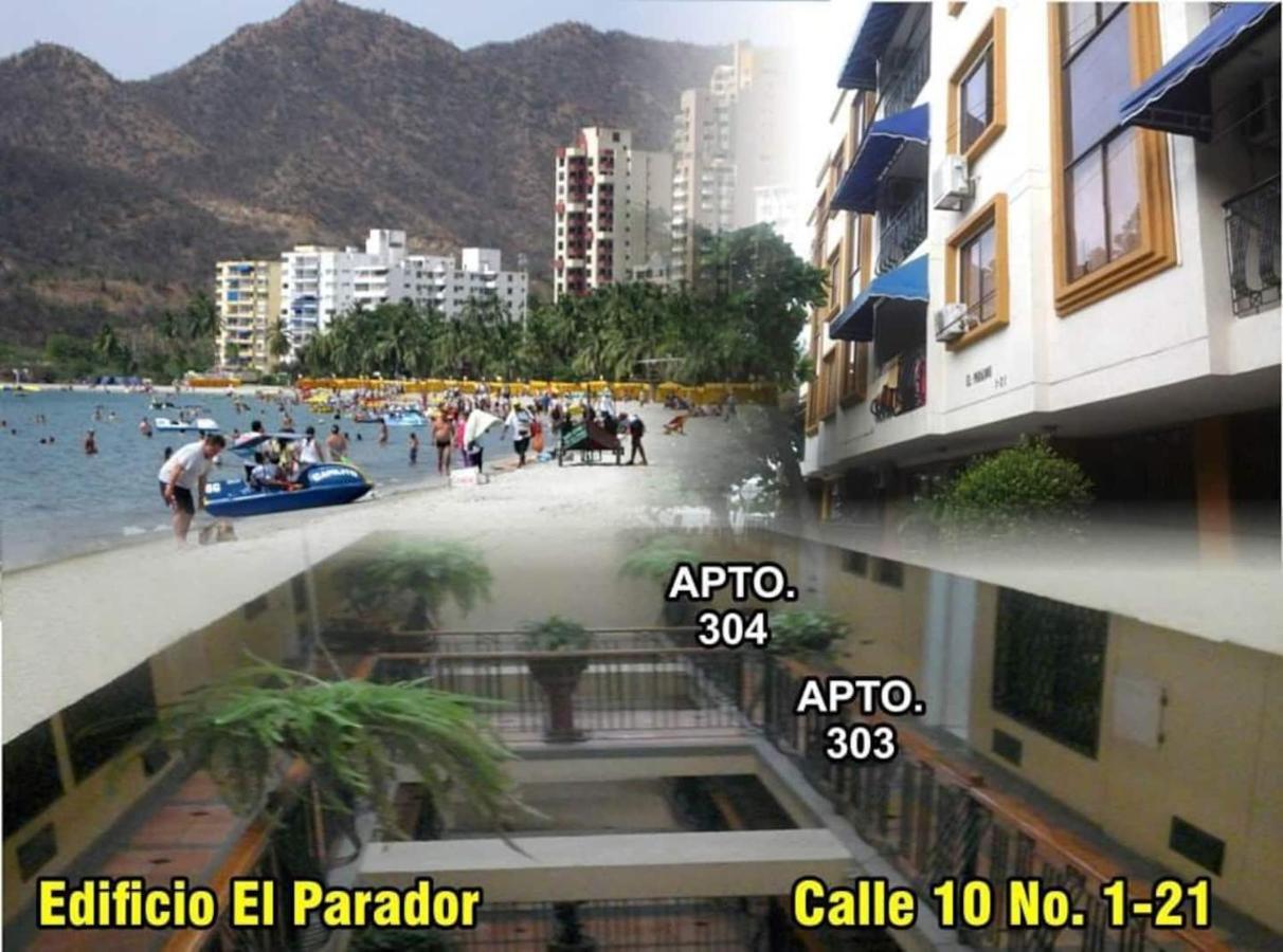 Acogedor Apartamento A 15 Metros Del Mar Santa Marta  Extérieur photo